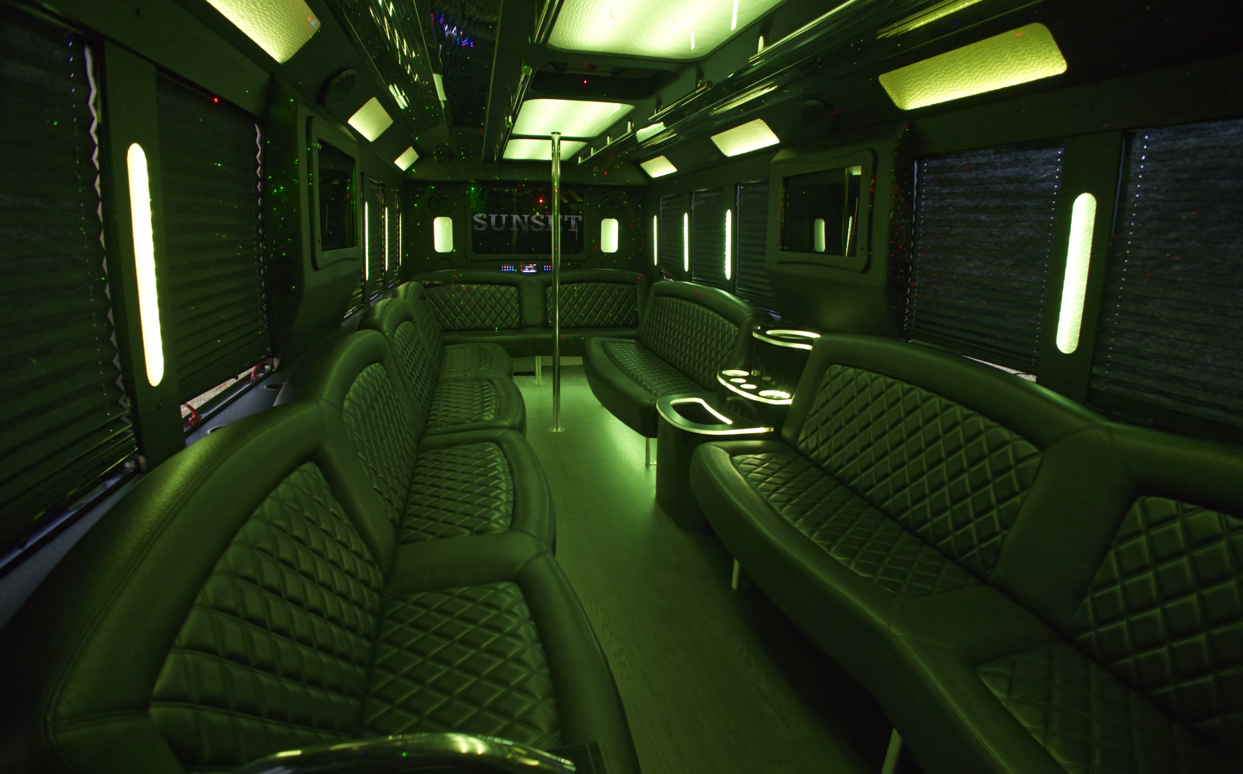 26 Passenger Limo Bus