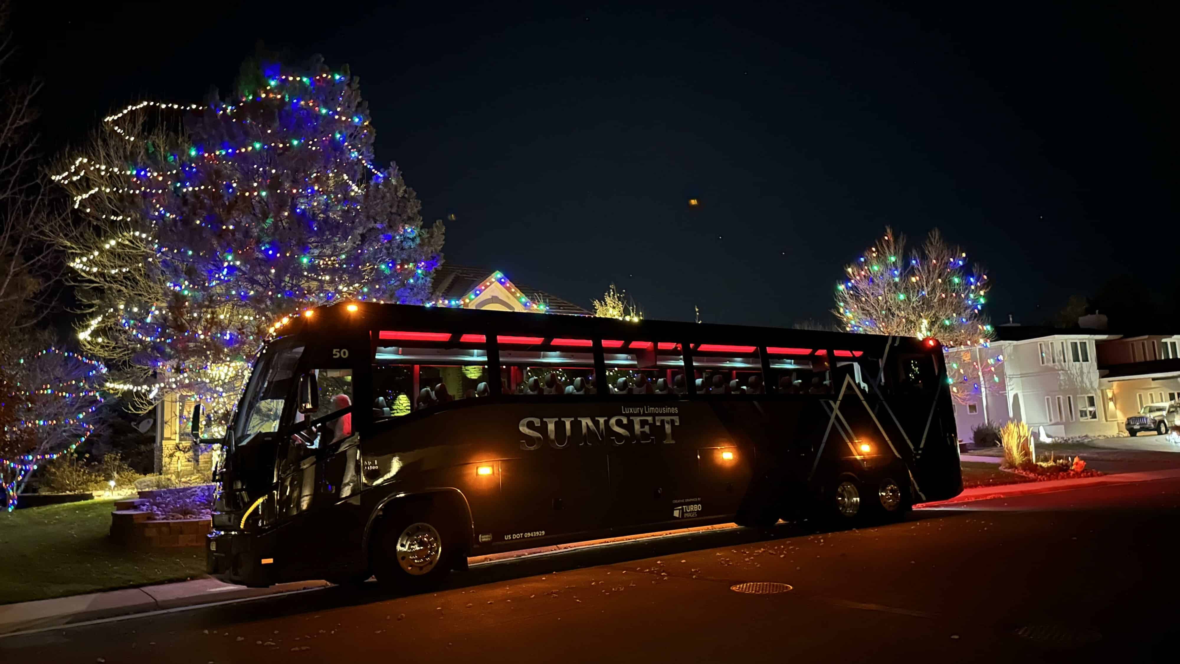 Christmas bus